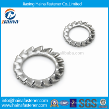 DIN6798 M3-M30 Stainless Steel External teeth Lock Washers